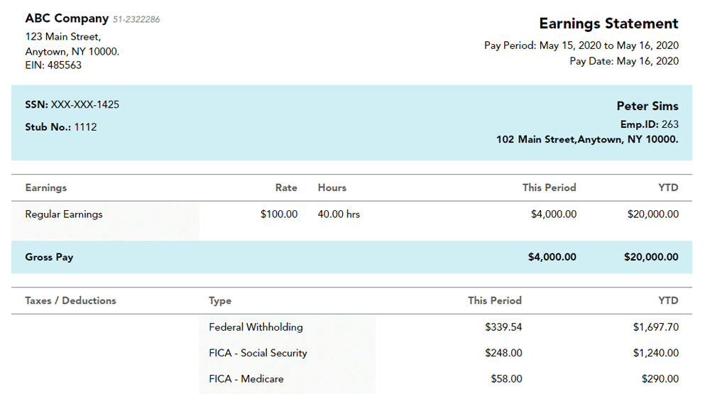 Free-Murray-Blue-paystub-template